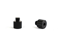 AuraSonics TA1438 адаптер резьбы фотоштатива 1/4" на держатель микрофона 3/8", сталь
