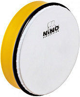MEINL NINO45Y бубен (ручной барабан) 8" с колотушкой желтый, мембрана пластик