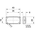 Visaton K20.40 8 OHM Головка динамическая, 8 Ом, 1 Вт  