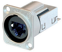Neutrik NE8FDY-C6 разъем RJ45 панельный, для CAT6, монтаж провода IDC экранированный