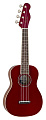 FENDER Zuma Classic Uke CAR WN Укулеле концерт, цвет темно-красный металлик