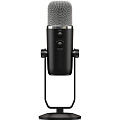 Behringer BIGFOOT конденсаторный USB-микрофон, 3 капсюля, диаграммы: двунаправленная, кардиоидная, всенаправленная, стерео. Разъемы: USB, 3,5 мм Jack 
