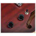 IBANEZ AM53-SRF полуакустическая электрогитара, цвет красный закат