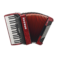 HOHNER The New Bravo III 72 red (A16632)  аккордеон 3/4