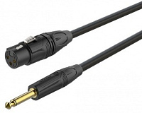 ROXTONE GMXJ210/1 Кабель микрофонный джек моно 6.3 мм - XLR мама, длина 1 метр