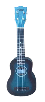 Kaimana UK-21 BLS Укулеле сопрано, цвет голубой санбёрст
