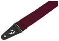 FENDER STRAP MODERN TWEED BLACK RED Ремень для гитары, красно-черный твид