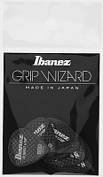 IBANEZ RUBBER GRIP PPA16MRG-BK комплект медиаторов, 6 штук, толщина 0.8 мм
