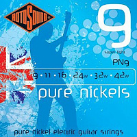 ROTOSOUND PN9 STRINGS NICKEL струны для электрогитары, никелевое покрытие, 9-42