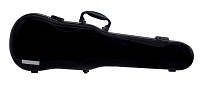 GEWA Air 1.7 Black футляр для скрипки по форме, 1.7 кг, 2 съемных рюкзачных ремня, цвет черный глянцевый