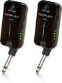 Behringer AIRPLAY GUITAR AG10 (ULG10) компактная гитарная радиосистема, 2,4 ГГц, встроенные аккумуляторы, разъемы Jack