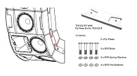 Turbosound ATHENS TCS122-FP-R-WH всепогодный комплект пластин для крепления на TCS122-R-WH (белый)