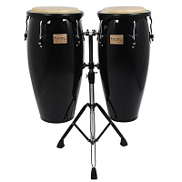 TYCOON STCS-1 B BK/D Конги со стойкой, цвет коричневый, размеры 10" (25.4 см) и 11" (28 см)