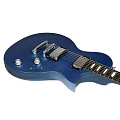 EART EGLP-610 Sapphire Blue электрогитара, цвет синий металлик