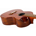 FLIGHT MUSTANG TENOR EQ-A  укулеле тенор с активным звукоснимателем, массив акации, чехол