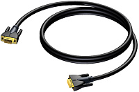 Procab CLV114/1.5 Кабель D-sub HD15 (вилка-вилка) (AWG 28), 1.5 м