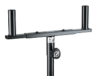 K&M 24105-000-55  держатель для 2-х сателлитов, на акустическую стойку