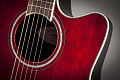 OVATION CS24-RR Celebrity Standard Mid Cutaway Ruby Red электроакустическая гитара