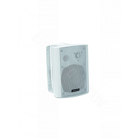 Omnitronic WP-5W PA настенный двухполосный громкоговоритель, 100В, мощность 30Вт RMS, цвет белый 