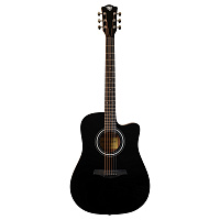 ROCKDALE Aurora D3 C BK Gloss акустическая гитара, дредноут с вырезом, цвет черный