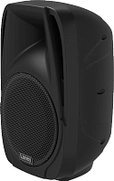 Laney AH110 активная акустическая система, 400 Вт (Program), 10" НЧ, 1" ВЧ, регулировка НЧ, ВЧ, встроенный MP3 плеер, слот SD/Мемоrystick, USB, Bluetooth, корпус пластик, 315x265x490 мм, вес 11.5 кг