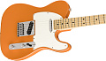 FENDER PLAYER TELECASTER®, MAPLE FINGERBOARD, CAPRI ORANGE электрогитара, цвет оранжевый
