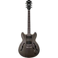 IBANEZ AS53-TKF полуакустическая электрогитара, цвет полупрозрачный черный