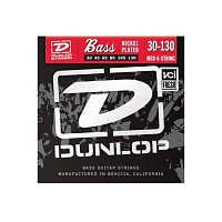 DUNLOP DBN30130 Nickel Plated Steel Bass 30-130 6 Strings струны для 6-струнной бас-гитары