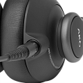 AKG K371 закрытые накладные складываемые наушники. Импеданс 32 Ом. Частотный диапазон 5-40000 Гц. Чувствительность 114 дБ