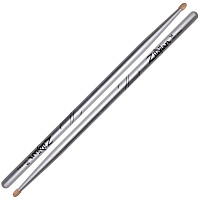 ZILDJIAN Z5ACS 5A CHROMA SILVER (METALLIC PAINT) барабанные палочки, цвет серебристый металлик