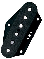 DIMARZIO DP421BK AREA HOT T BRIDGE  звукосниматель для электрогитары, сингл (hum-canceling) для telecaster, цвет чёрный