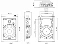 Tannoy IW 6DS-WH пассивная 2-полосная встраиваемая АС, НЧ 6,5", ВЧ 1", 70 Вт RMS/280 Вт пик, 8 Ом, SPL113 дБ (пик) 75 Гц - 20 кГц