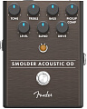 FENDER SMOLDER ACOUSTIC OVERDRIVE напольная гитарная педаль эффекта овердрайв