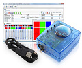 SUNLITE SLESA-U8  Мини USB/DMX-интерфейс для архитектурного освещения,1 DMX-out, 64Кб память (USB кабель+CDrom)