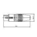 ROXTONE RX3FP-BT/50 (box/50pcs) Упаковка кабельных XLR "мама" 3pin, 50 шт. 