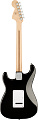 FENDER SQUIER Affinity Stratocaster MN BLK электрогитара, цвет черный