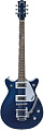 GRETSCH GUITARS G5232T EMTC DBL JET FT MNS электрогитара, цвет тёмно-синий