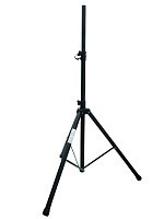 Omnitronic Speaker system stand black штатив для установки акустических систем с монтажным стаканом, подъем до 2,1 м. Материал -сталь с чёрным покрытием.