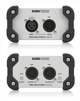 KLARK TEKNIK DS 20 сплиттер пассивный на 3 выхода, выход THRU-сквозной, выходы A и B трансформаторные