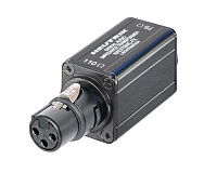 Neutrik NADITBNC-FX адаптер AES/ABU, XLR гнездо 110Ом вход - BNC 75Ом выход