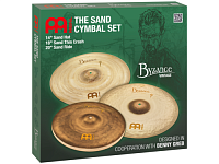 MEINL BV-141820SA  комплект тарелок серии Byzance: 14" Sand Hat, 18" Sand Thin Crash, 20" Sand Ride