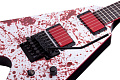 Schecter GARY HOLT BLOOD SPLATTER Гитара электрическая шестиструнная, крепление грифа: клеенный