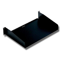 EuroMet EU/R-RP2 01911 Рэковая полка, 2U, сталь черного цвета