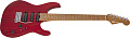 CHARVEL PM DK24 HSS 2PT CM - RED ASH электрогитара, цвет красный