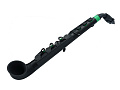 NUVO jSax (Black/Green) саксофон, строй С (до), материал - АБС-пластик, цвет - чёрный/зеленый, в комплекте кейс