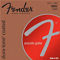FENDER Dura-Tone 880L 80/20 Coated 12-52 Комплект струн