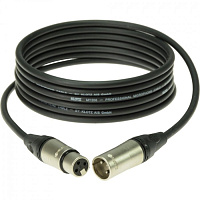 KLOTZ M1K1FM1000 M1 готовый микрофонный кабель на основе MY206, разъёмы Klotz XLR мама XLR папа, длина 10 м