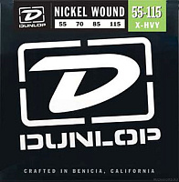 DUNLOP DBN55115 Nickel Plated Steel Bass 55-115 струны для бас-гитары