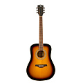 ROCKDALE Aurora D6 SB Gloss акустическая гитара, дредноут, цвет санберст, глянцевое покрытие