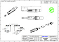 Amphenol TM1P Разъем 1/4" (6.35 мм) моноджек, штекер SwitchPlug, кабельный зажим Jaws